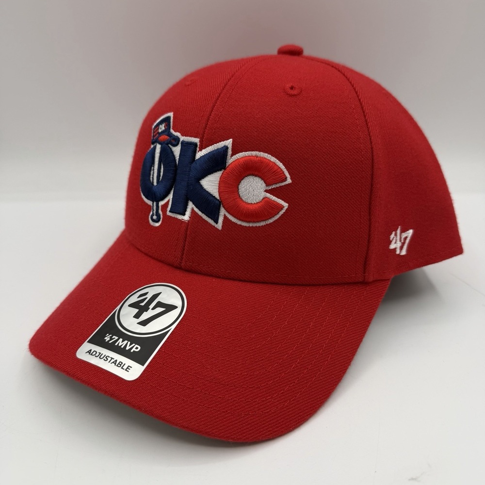 '47 Brand MVP Oklahoma City 89ers Hat Cap Strapback Adjustable MILB Baseball